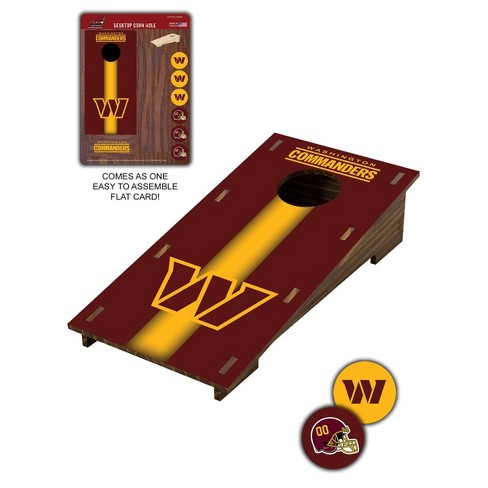 Nfl Washington Commanders Desktop Cornhole : Target