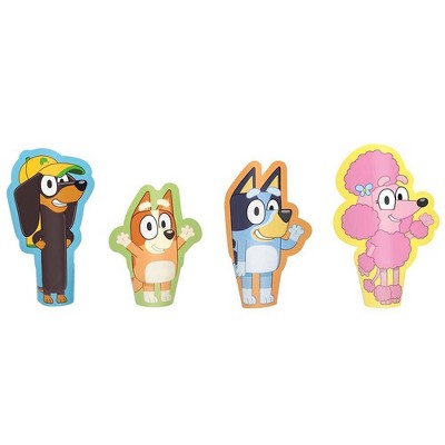 8ct Bluey Party Favor Finger Puppets