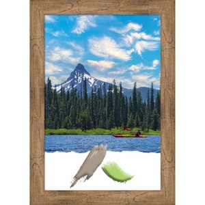 Amanti Art Owl Brown Wood Picture Frame - 1 of 4