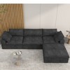 Cloud Modular Sectional Sofa Couch,Convertible Couches with Storage Ottoman for Living Room,Covers Washable&Replaceable - 3 of 4