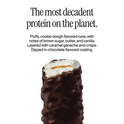 David Protein Bronze Cookie Dough Caramel Chocolate Crunch Protein Bars - 28g Protein