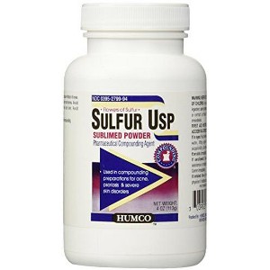 Humco Sulfur Sublimed powder (Flowers) 4 oz. - 1 of 3