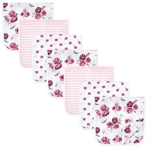 Hudson Baby Bavaglini Unisex In Flanella Di Cotone – Fantasia Autunnale – Morbidissimi – Taglia Unica