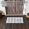 Annie Buffalo Check Grey Welcome Polyester Rug Rect 17x36 - 3 of 4