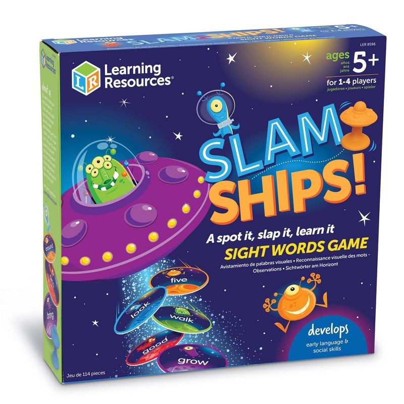 Slam Ships Sight Word Game, 4 of 9