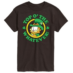 Men's - Garfield - Top O The Whatever Patrick's Day Short Sleeve Graphic T-Shirt - 1 of 4