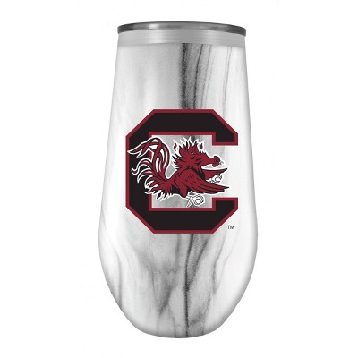 NCAA  South Carolina Gamecocks 16oz Marble Tall Stemless Stainless Steel Tumbler