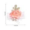 Unique Bargains Decorative Wedding Prom Party Artificial Rose Wrist Corsages 2.76" - 2 of 3