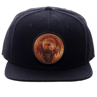 Bioworld Fantastic Beasts and Where to Find Them Macusa Shield Black Snapback Hat