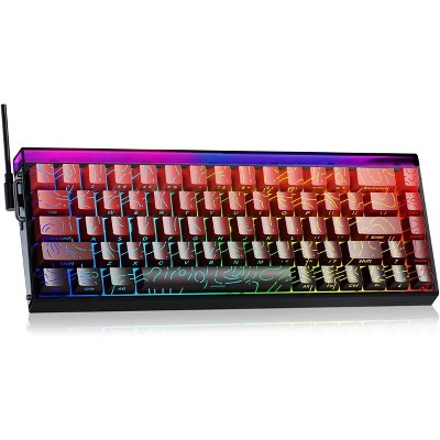 AULA Hero 68 HE 60% Wired Gaming Keyboard, Hall Effect, Rapid Trigger, 8kHz, RGB PBT Keys