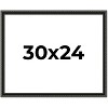 PosterPalooza | Antique Black Picture Frame - UV Acrylic, Backing Board, Hanging Hardware Included - 2 of 4