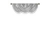 MAYEERTY Faux Silk Waterfall Embellished Valance - 4 of 4