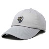 Dalix British Shorthair Cat Cotton Dad Hat Adjustable Cute Cat Lover Baseball Cap for Casual Wear Womens - 4 of 4