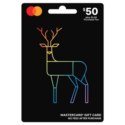 Mastercard Holiday $50 + $5 Fee Gift Card