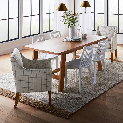 Plaid Dining Chairs Benches Target, Plaid Living Room Chairs