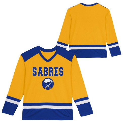 Buffalo Sabres Jersey Size Youth Small Hockey NHL Long Sleeves