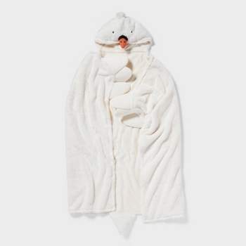 40"x50" Swan Kids' Hooded Blanket - Pillowfort™