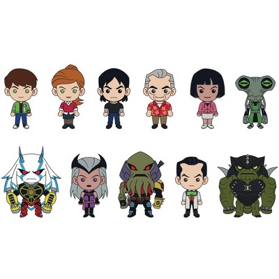 Monogram Ben 10 - Series 1 3D Figural Foam Bag Clip Random Mystery Bag