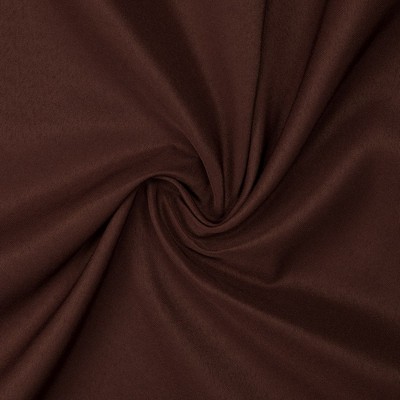 Chocolate Round Heavy Duty Polyester Tablecloth - 132 Inch
