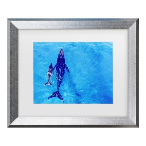 Trademark Fine Art - Melloi Art Prints Melesan  Discover the world Matted Framed Art - 1 of 4