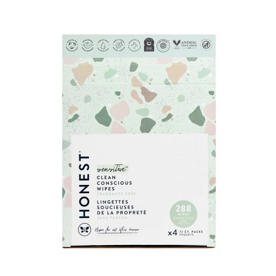 The Honest Company, Plant-Based Baby Wipes, Fragrance-Free, 144 Count  (Select for More Options)