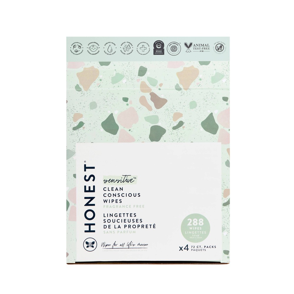 Photos - Baby Hygiene The Honest Company Plant-Based Baby Wipes made with over 99 Water - Geo Mo