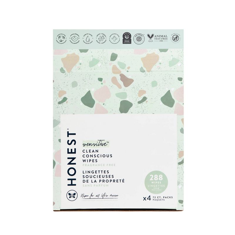 The Honest Company Plant-Based Baby Wipes made with over 99% Water - Classic(Select Count), 1 of 13