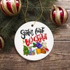 Santa’s Favorite Law Student Christmas Ornament, Future Lawyer Gift| OrnamentallyYou - 4 of 4