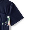 PATPAT Family Matching Mommy and Me Floral  Strap Midi Dresses and Splicing Short-sleeve T-shirts Sets - 4 of 4