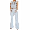 Women's Talk flirty to me Crop Top - SHE + SKY - 3 of 3