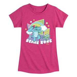 Girls' - Disney - Scare Zone In The Clouds Fitted Short Sleeve Graphic T-Shirt - 1 of 4