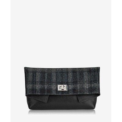 GiGi New York Black Claire Clutch Bag