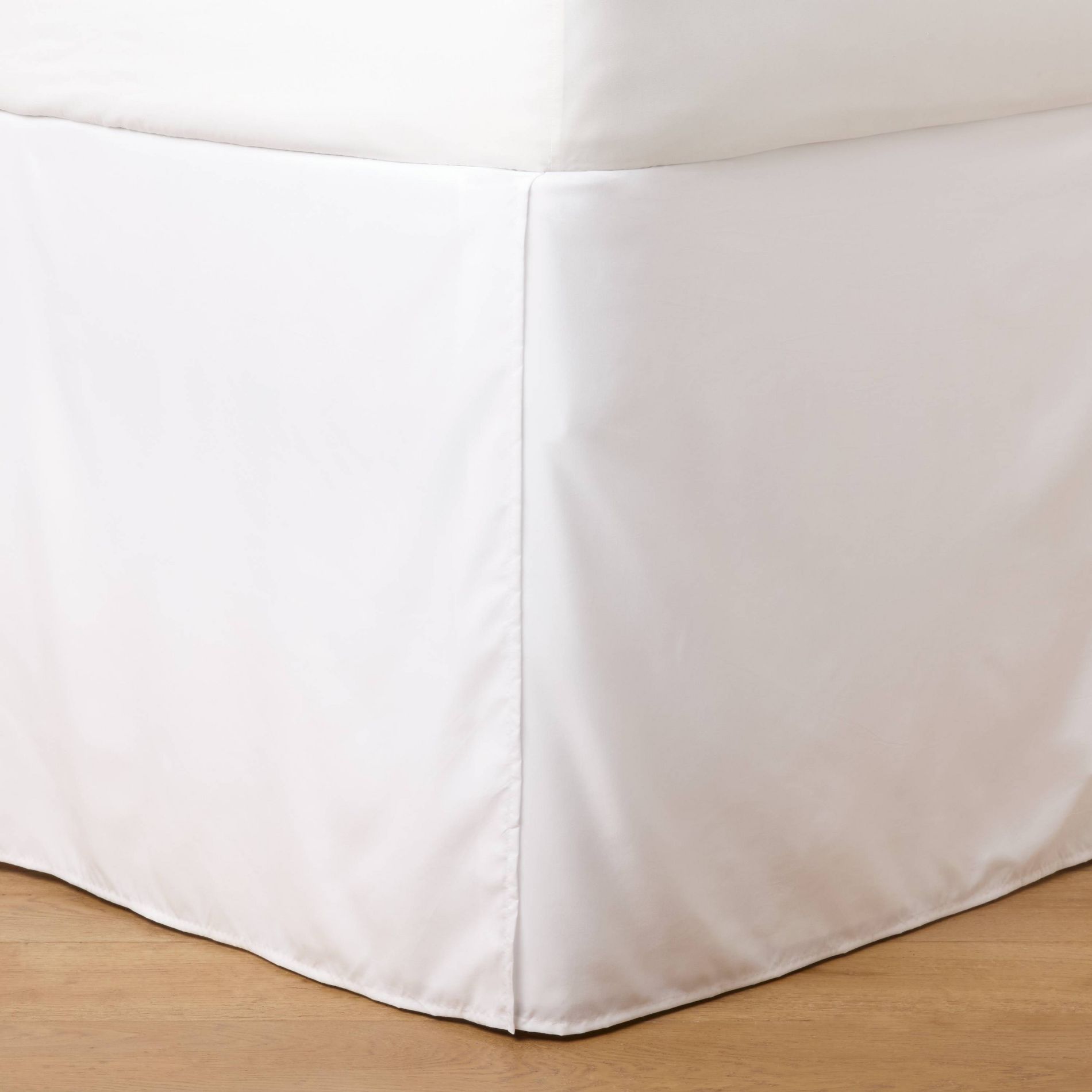 Twin/Twin XL RE Lofted Bows 32" Bed Skirt White - Room Essentials™