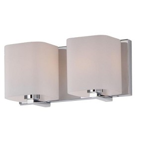 Maxim Lighting Wrap 2 - Light Vanity in  Polished Chrome - 1 of 3