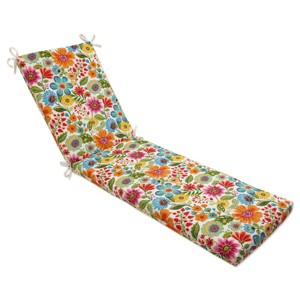 Gregoire Prima Outdoor Chaise Lounge Cushion Blue - Pillow Perfect - 1 of 4
