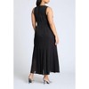 ELOQUII Women's Plus Size Chiffon Godet Maxi Dress - 3 of 3