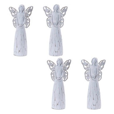Butterfly Wing Angel Figurine (Set of 4)