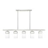 Livex Lighting Harding 5 - Light Chandelier in  Brushed Nickel - 4 of 4