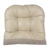 Gripper Tyson XL Non Slip Rocking Chair Cushion Set Include Seat and Back Cushion - 4 of 4
