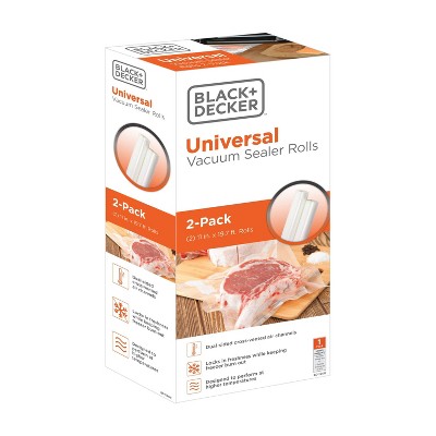BLACK+DECKER 2pk 11" X 20' Vacuum Sealer Roll
