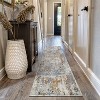 World Rug Gallery Muted Multi-Tonal Abstract Area Rug - Rug for Living Room, Bedroom, or Play Area - Easy to Clean, Kid & Pet Friendly, Durable - 2 of 4