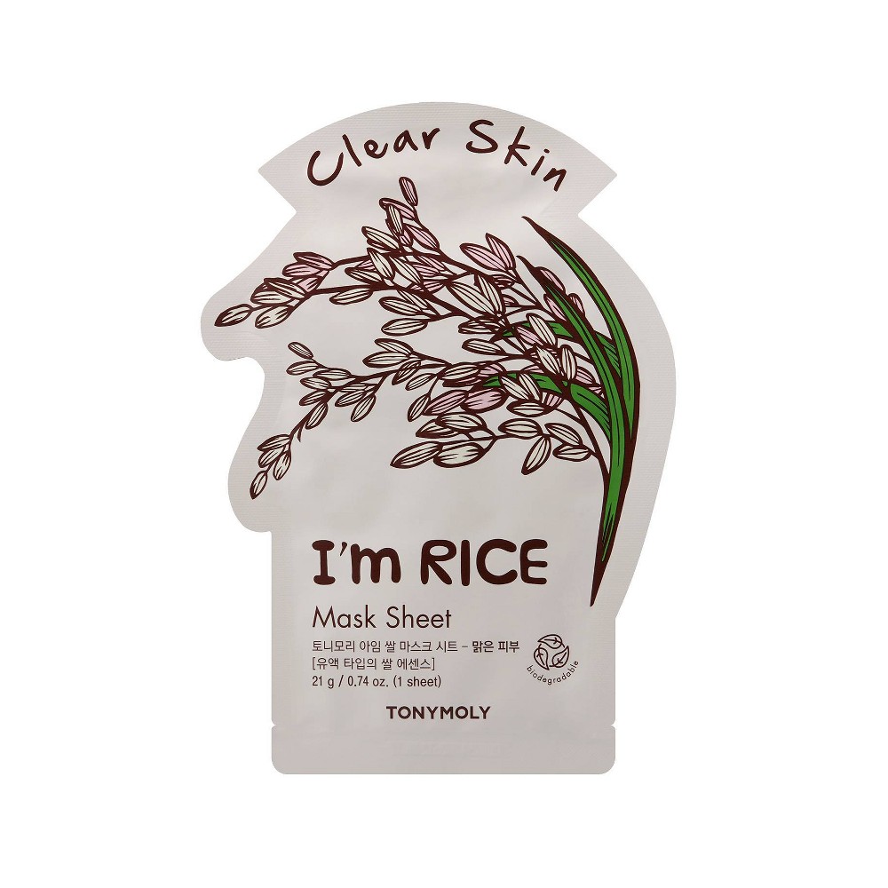 TONYMOLY Rice Face Sheet Mask - 0.74oz