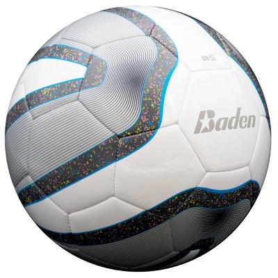 Baden Size 5 Team Soccer Ball - White/gray/blue : Target