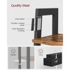 4-Tier Ladder Shelf, Storage Rack Bookcase with Steel Frame - 4 of 4