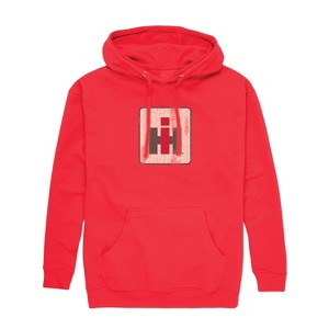 Men's - Case IH - International Harvester Logo Distressed Graphic Fleece Pullover Hoodie - 1 of 4