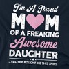 Proud Mom Gift From Daughter T-Shirt - 2 of 4