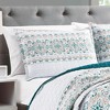 ESCA Decima 3 Piece Bedspread (reversible)Queen: 1 Bedspread 90 In.x90 and 2 shams 20 In.x26 In. - 4 of 4