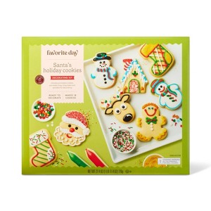 Christmas Santa's Workshop Sugar Cookies - 27.4oz/18ct - Favorite Day™ - 1 of 4