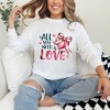 Simply Sage Market Women's All You Need Is Love Coquette Long Sleeve Garment Dyed Tee - 2 of 3