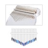 Kalimba Acrylic Thumb Piano 17 Keys with Tuner Hammer Gig Bag Acrylic Kalimba - 2 of 4